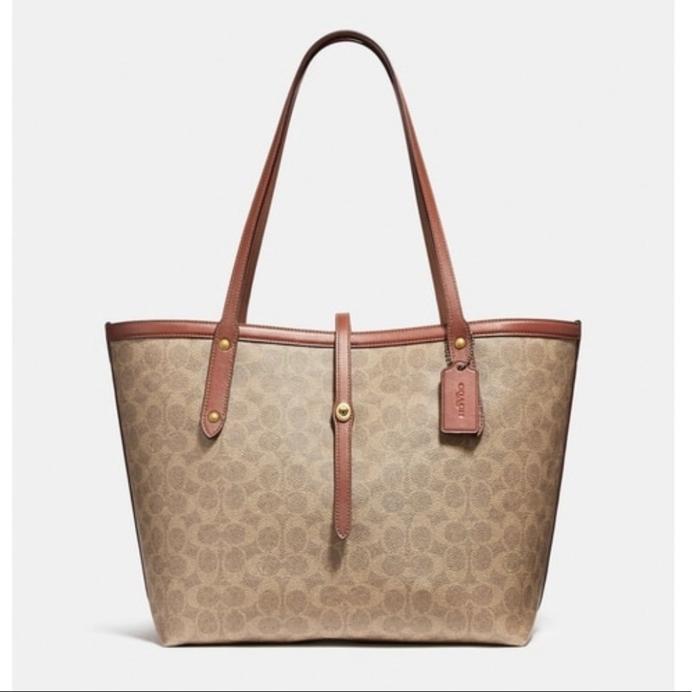 Coach market tote